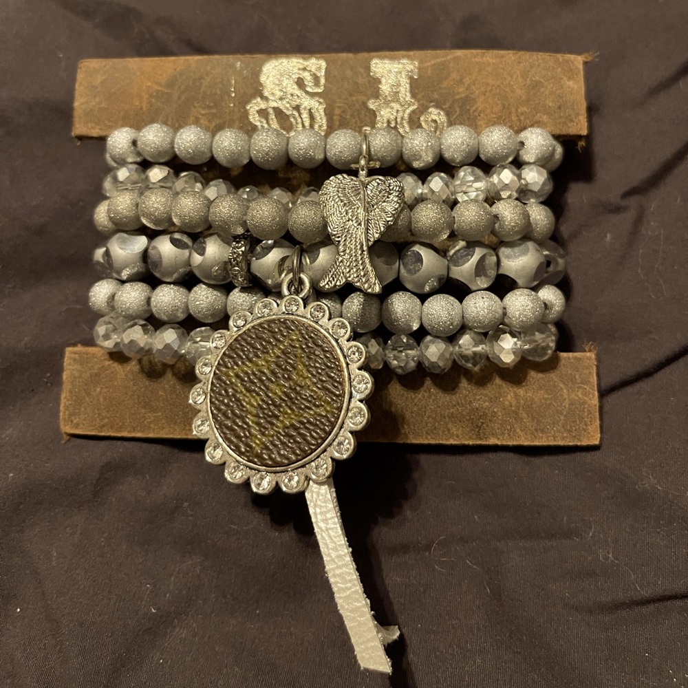Upcycled Bracelet by Sandra Ling